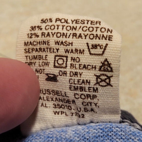 VTG 70s UConn Huskies Men XL Russell Athletic USA University Connecticut T Shirt - Picture 7 of 16